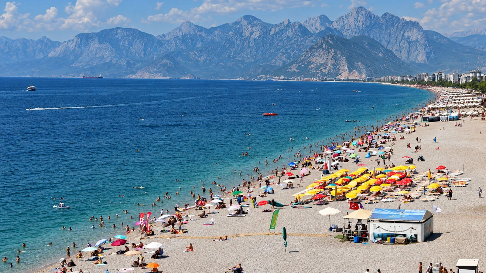 L'évasion de la chaleur a commencé à Antalya !