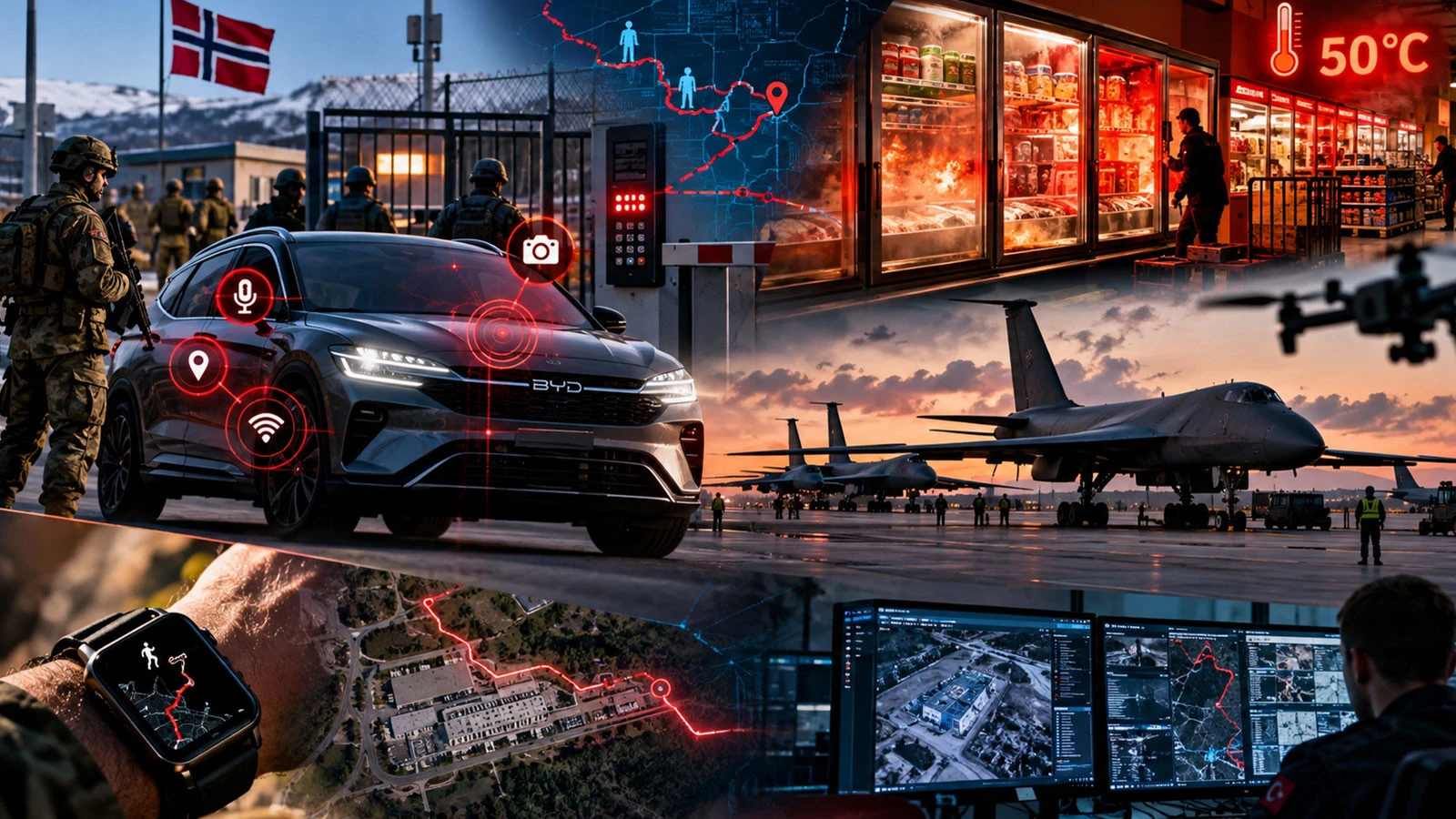 Nouvelle guerre du renseignement, les secrets militaires sont sortis de l'automobile !
